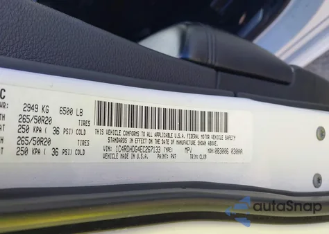 2014 Dodge Durango Limited z USA, uszkodzony, nr VIN 1C4RDHDG4EC267133